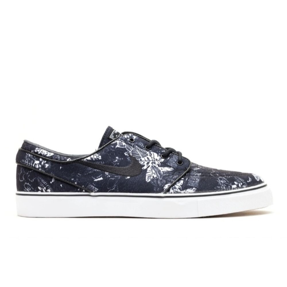 Nike Men's Zoom Stefan Janoski 'Black Floral' Tennis Shoes Sneakers, 7